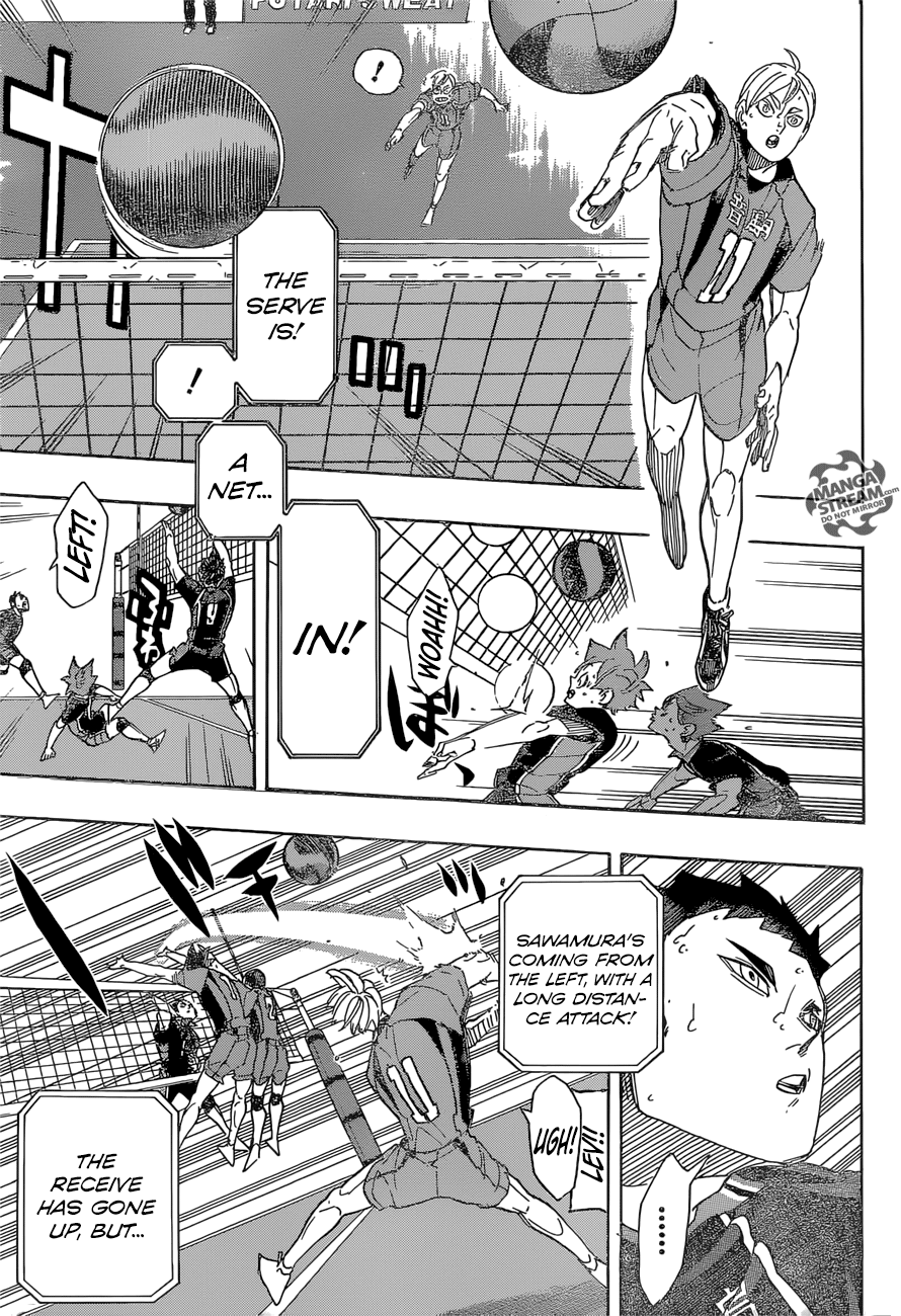 Haikyuu!!, Chapter 295 image 12